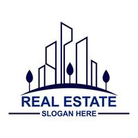 Real Estate Logo. Construction Architecture Building vector