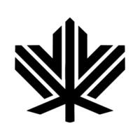 Maple Leaf Logo Vector, Maple Leaf Silhouette vector