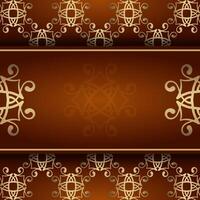 elegant floral pattern background vector