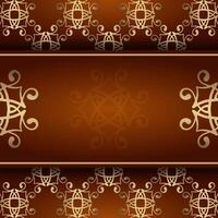 elegant floral pattern background vector