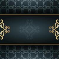 elegant floral pattern, classic background vector