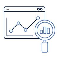 Data Driven Insights. How to Leverage Your Data Effectively. Data Empowerment Icon. Unlocking Your Data Potential. Vector Editable Stroke and Colors.