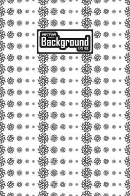 Vector black and white seamless abstract pattern background greyscale ornamental graphic design