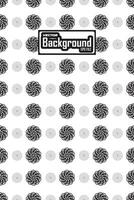 Vector black and white seamless abstract pattern background greyscale ornamental graphic design