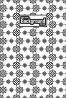 Vector black and white seamless abstract pattern background greyscale ornamental graphic design