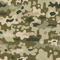 Camouflage pattern background. Abstract army and hunting masking ornament. vector