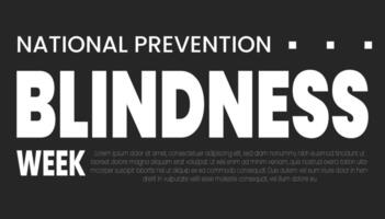 Vision Beyond Sight, Embracing Blindness Awareness Day vector