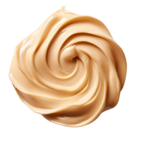 AI generated Peanut butter spread isolated png