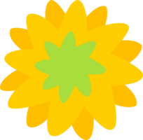 Soleil fleur dans le jardin png