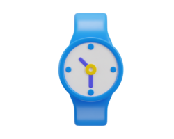 hand watch icon 3d rendering illustration png