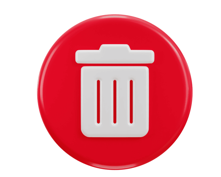 Delete Button PNGs for Free Download