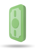 geld 3d geven realistisch bankbiljet pictogrammen png