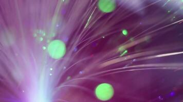 abstarct fiber optisk bakgrund begrepp video