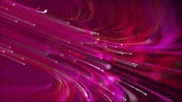 Abstarct Fiber Optic Background concept video