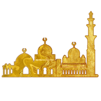 Islamic decoration ornamental for greeting card png