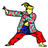 logo pour malais martial art traditionnel patrimoine école club png