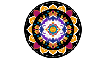 mandala ornamento, Clásico yoga mandala hilado, sin costura animación mandala modelo geométrico, decorativo floral patrón, Arte en indio motivo, esotérico cósmico, tibetano mándala, budista png