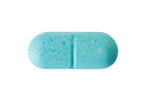 azul pastillas aislado. farmacia concepto elemento png