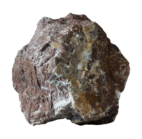 mineral stone isolated. natural boulder element png