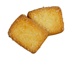 slices of cookie with sugar png