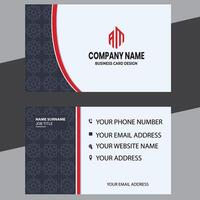 business card, black and white business card vector