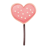 hartvormige lolly png