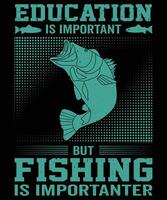 fishing t shrit design. vector
