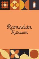 Ramadan Kareem,Islamic greeting card template with ramadan for wallpaper design,poster, media banner. vector