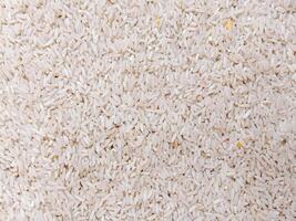 Basmati rice Top View Texture Background - Uncooked Rice photo