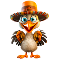 AI generated Cute Mascot Chicken png