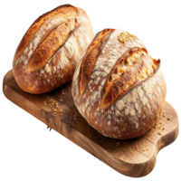 ai gegenereerd reeks van zuurdesem brood png