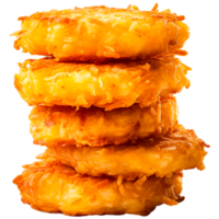 AI generated Potato Hash Browns png