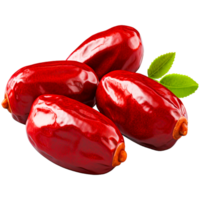 AI generated Jujube Date palm Dried fruit png