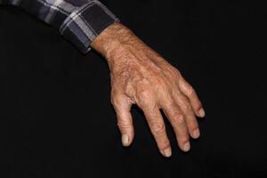 Hand of a Senior Man photo