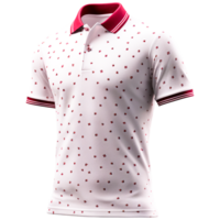 AI generated Men Brand POLO Shirt Short png