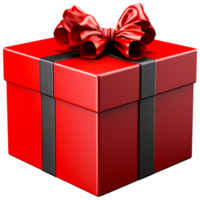 AI generated Gift box christmas paper celebration. png