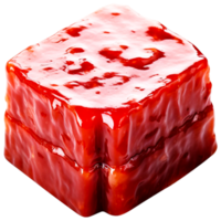 AI generated Turkish Delight Lozenges png