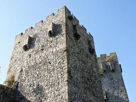 fortaleza de monasterio manasija en serbia foto