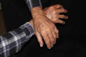 Hands of a Senior Man photo