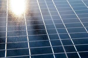 Solar Panel Cells for Renewable Energy Collector photo