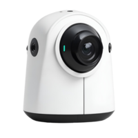 AI generated Smart home security camera isolated on transparent background png