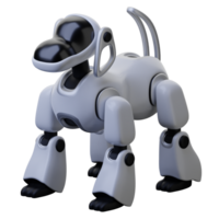 3d illustrazione robot tecnologia robotica cane png