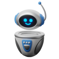 3d Illustration Roboter Technologie futuristisch Android Roboter png