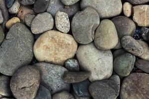 texture of   sea stones photo