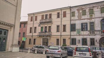 rovigo Italie 14 octobre 2021 historique bâtiments détail dans rovigo dans Italie video