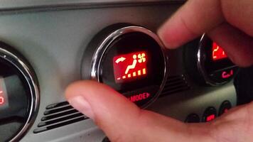 Air conditioner control video