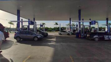 PUNTA CANA DOMINICAN REPUBLIC 3 JANUARY 2020 Dominican Gas station video