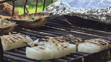 grillad polenta bbq 4 video