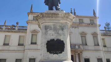 Garibaldi statue in Padua video