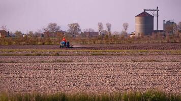 Tractor in the countryside 4 video